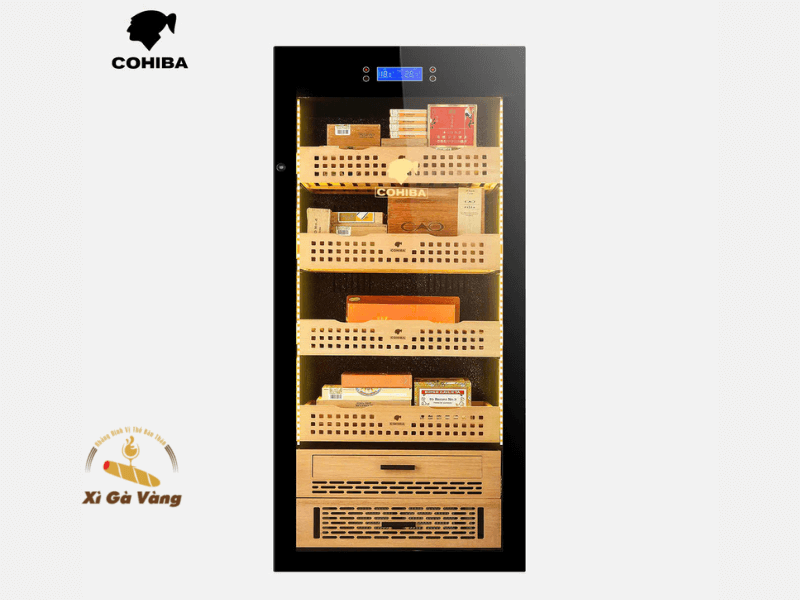 Tủ bảo quản xì gà Cohiba 168 Black được đánh giá cao